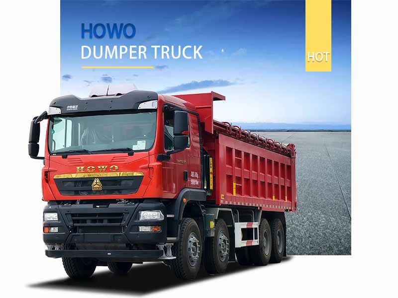 HOWO 8x4 Refurbished Dump Truck