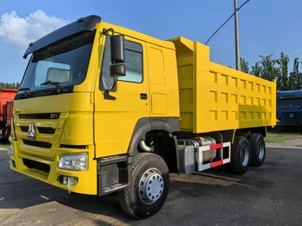HOWO 6x4 Refurbished Dump Truck – Image 2